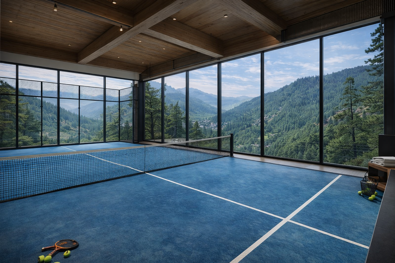 The Rally Club padel court