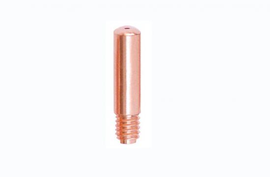Copper MIG Contact Tip Standard Cylindrical 10pk