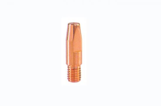 Copper MIG Contact Tip Tapered with Flat 10pk