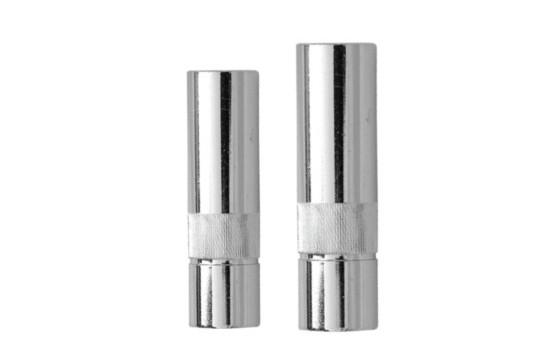Chrome MIG Nozzle Set Standard & Extended 2pk