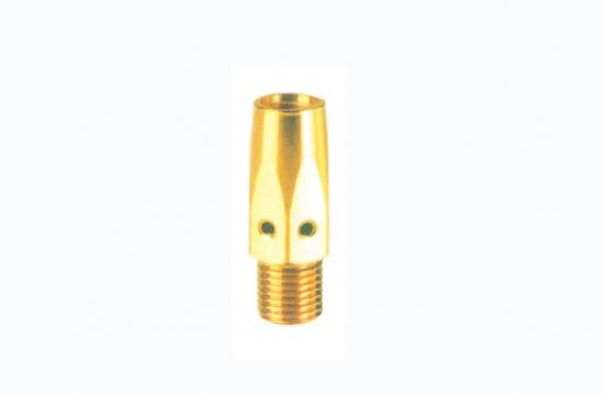 Brass Tip Holder with Dual Gas Ports