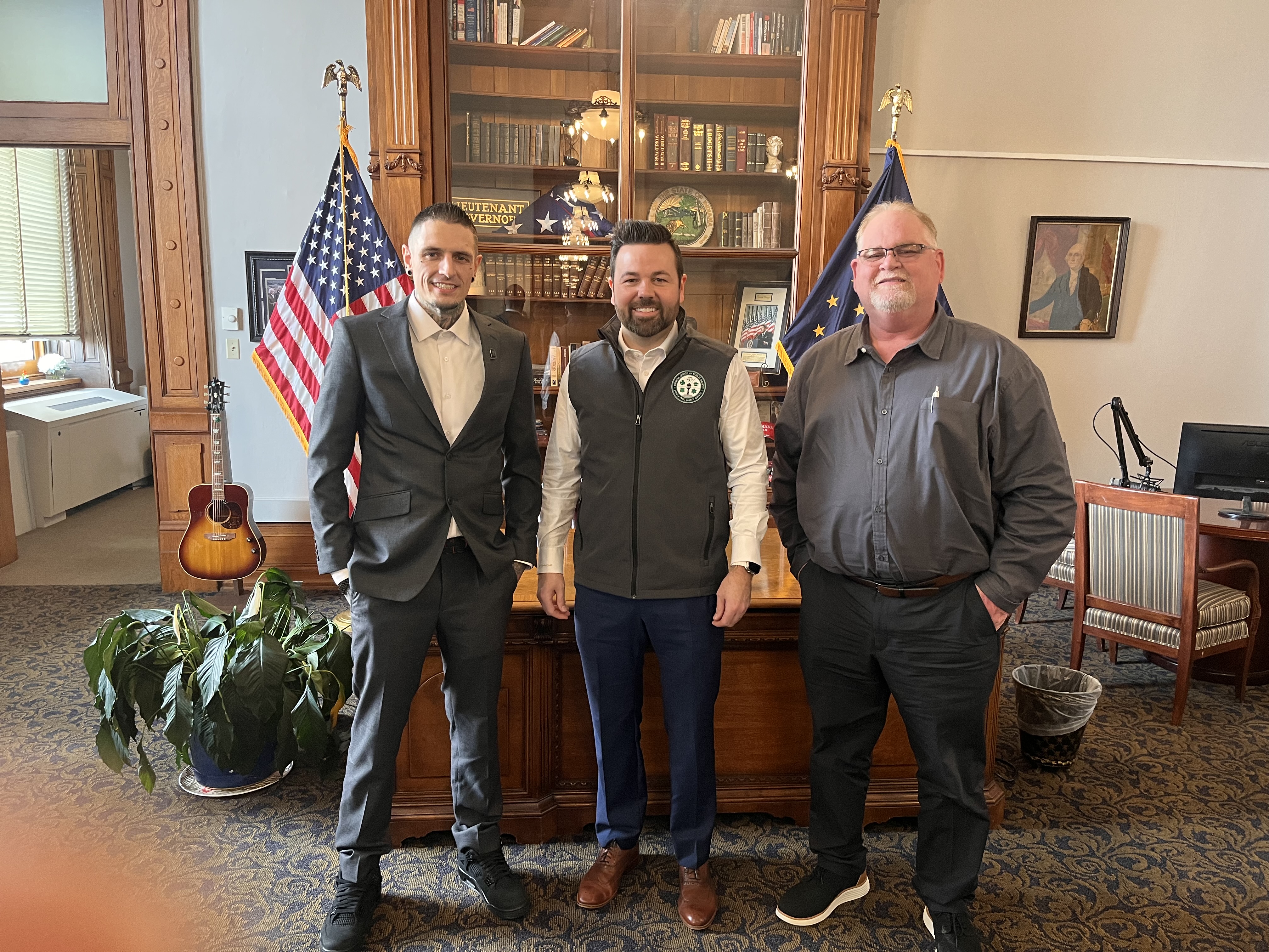 Meeting with Lieutenant Governor Micah Beckwith