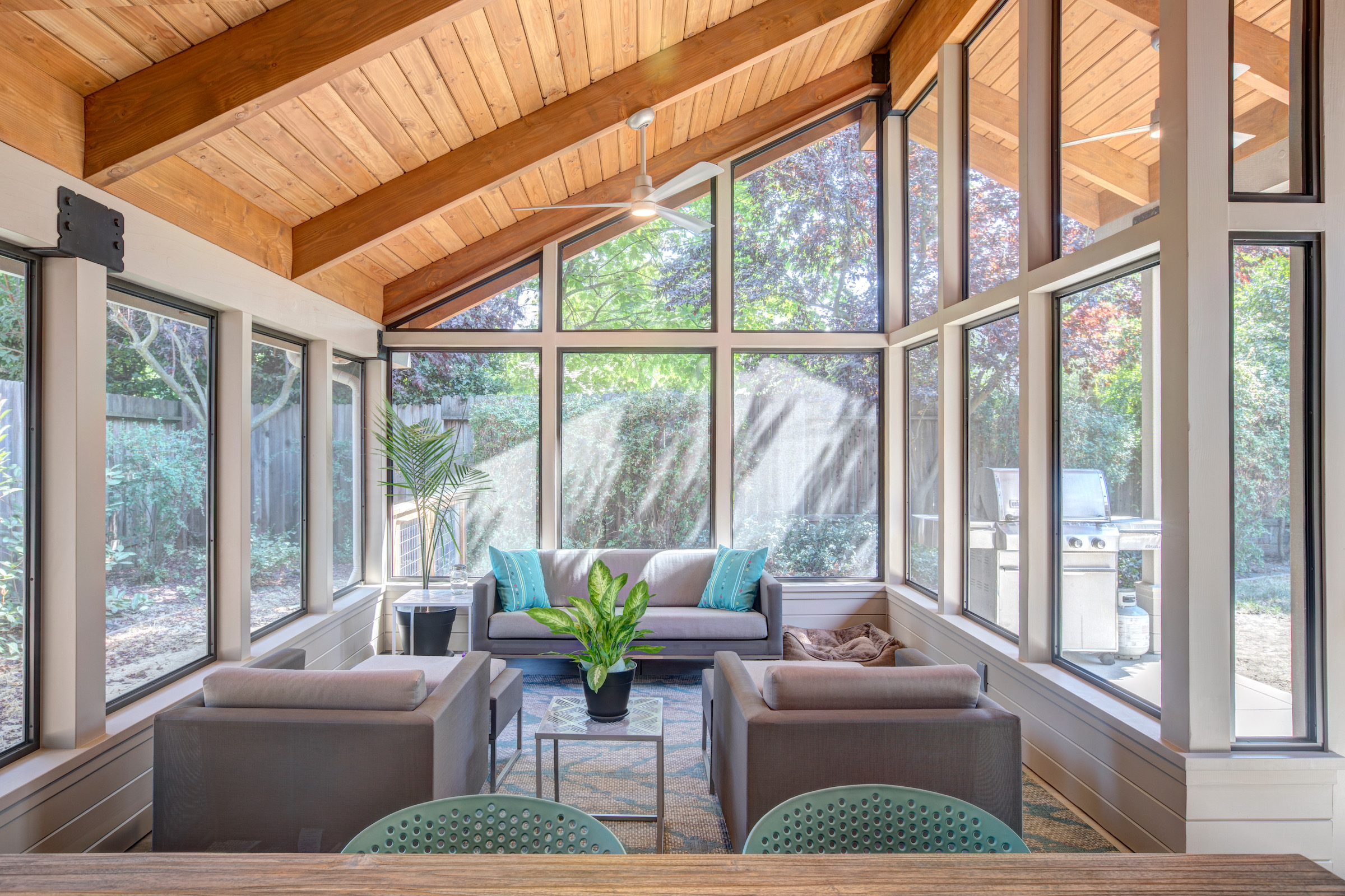 Sunroom Addition - General Construction project in Placer County, CA by Monument Construction