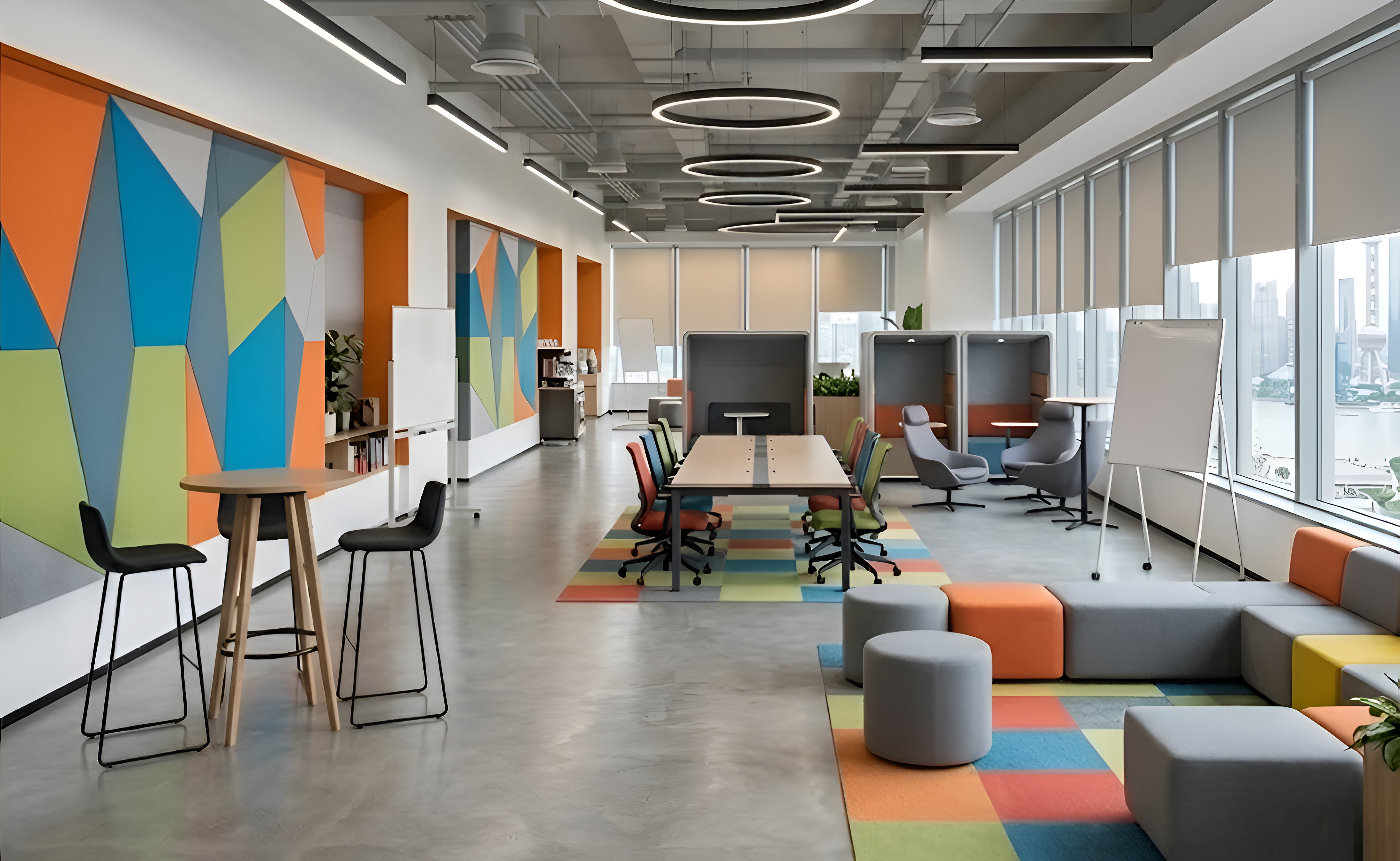 TechCorp IT Services - Mumbai Campus Expansion - Office furniture installation photo 7 by Ezeefit Mumbai
