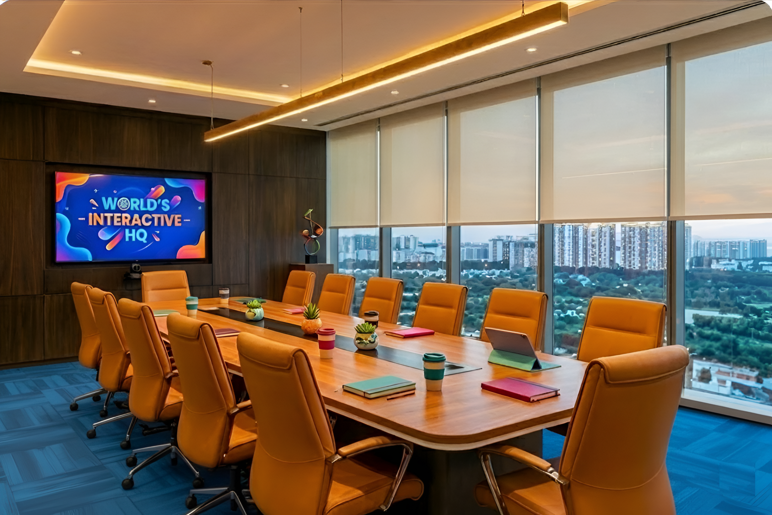 WorkHub - Premium Co-working Launch - Office furniture installation photo 3 by Ezeefit Mumbai