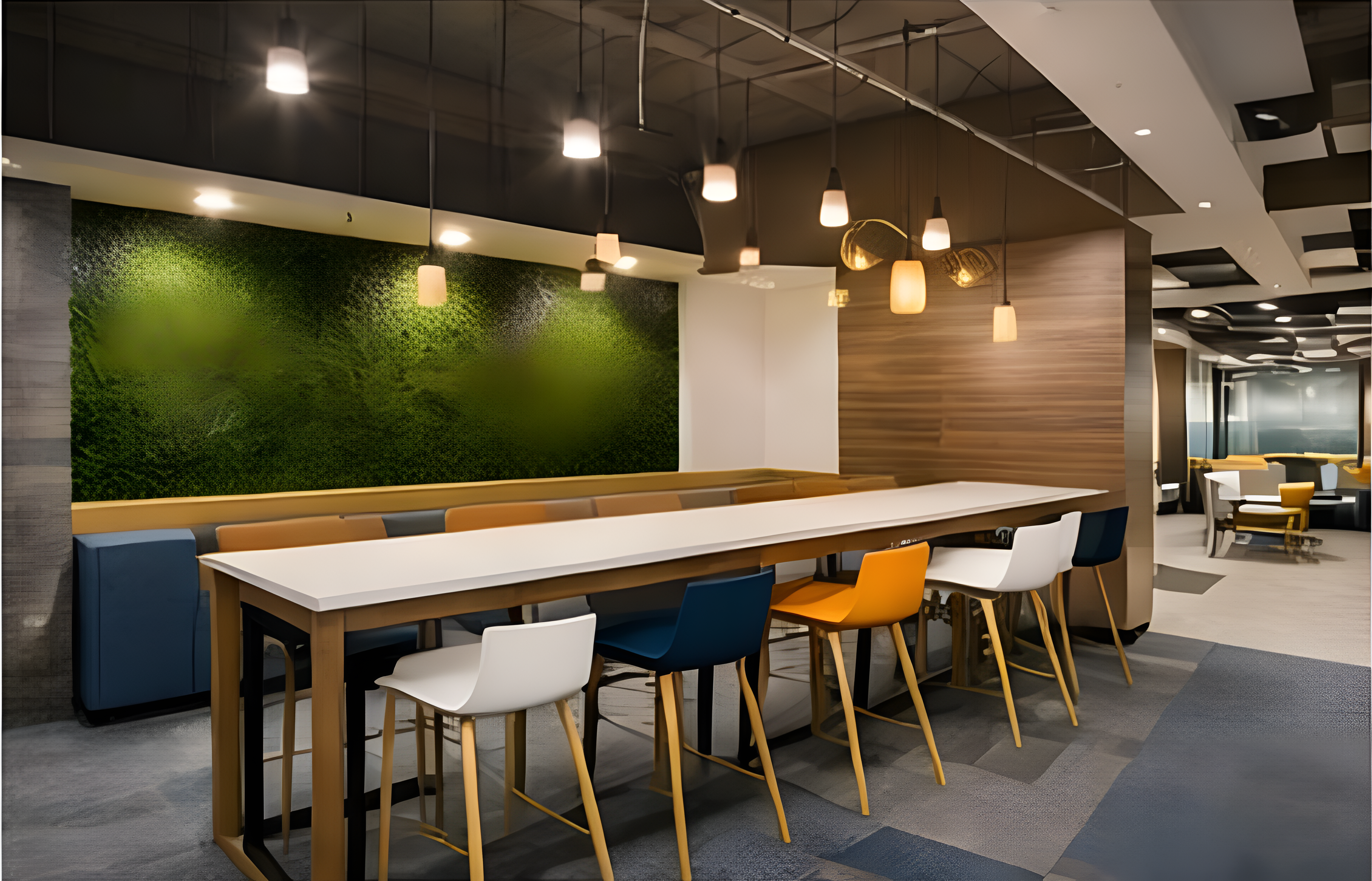 GlobalConnect BPO - 24/7 Operations Center - Office furniture installation photo 3 by Ezeefit Mumbai