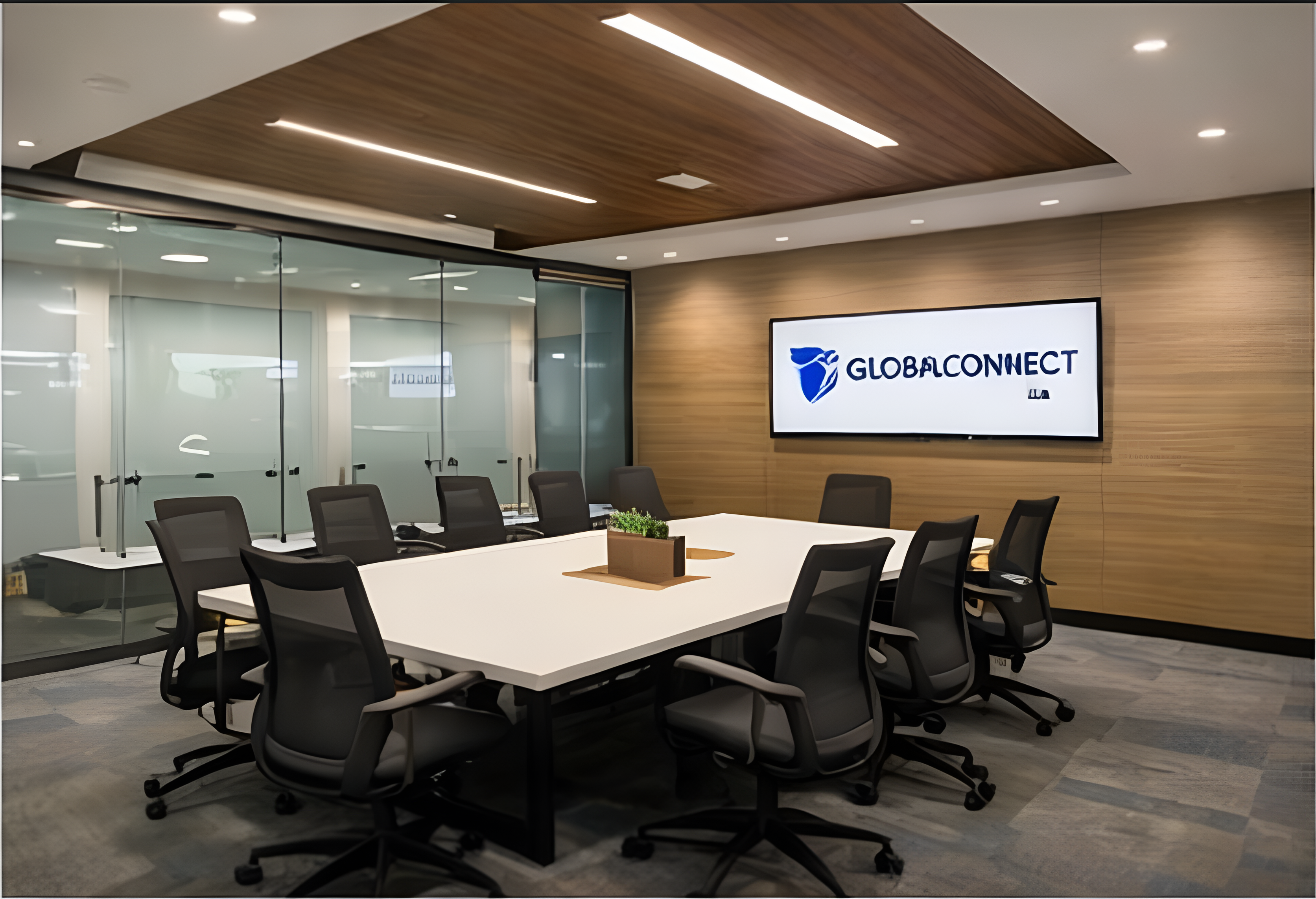 GlobalConnect BPO - 24/7 Operations Center - Office furniture installation photo 2 by Ezeefit Mumbai