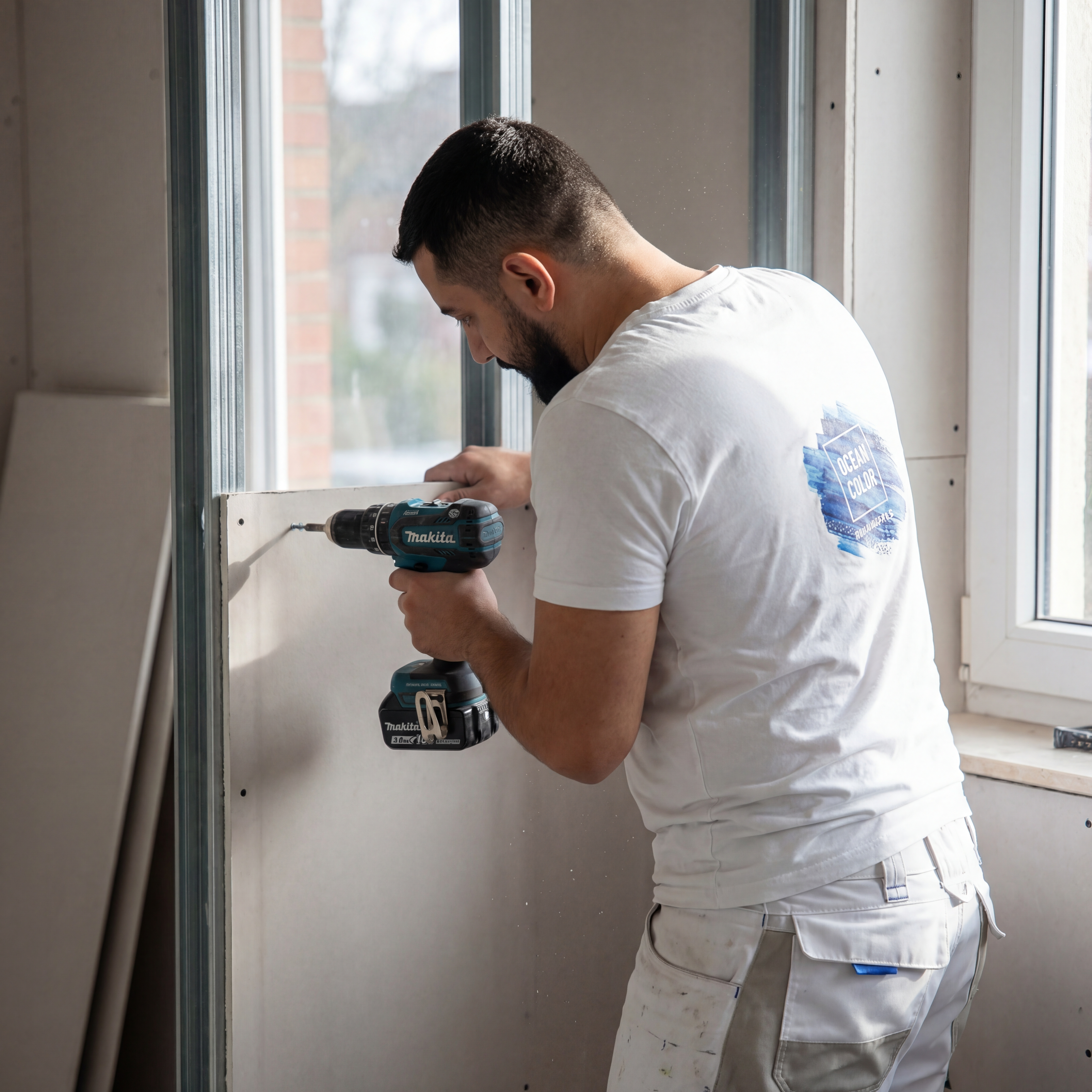 Trockenbauarbeiten Hamburg – professionelle Wandkonstruktion durch Ocean Color