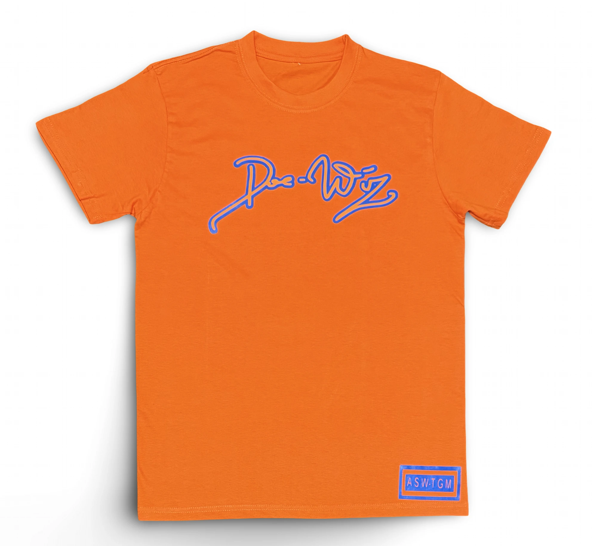 Doe Wiz Men's Orange Signature Tee
