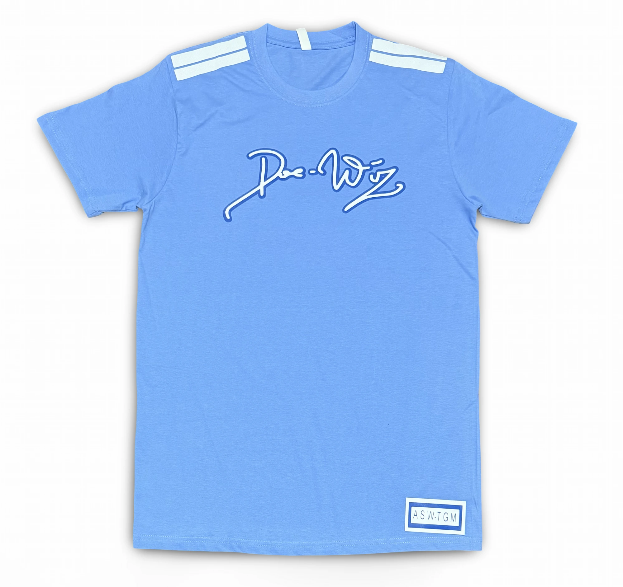 Doe Wiz Men's Light Blue Signature Tee