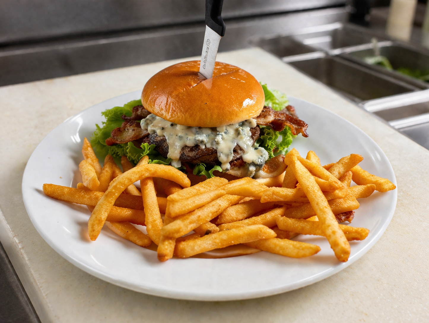 Bacon Bleu Burger