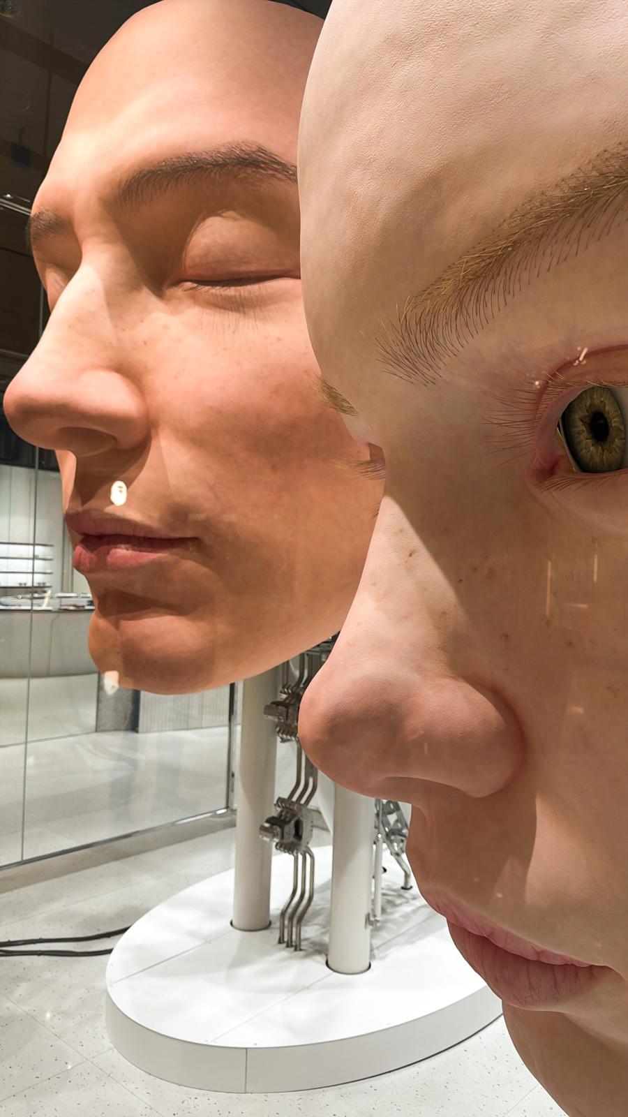 Hyper-Realistic Face Sculptures - Lifestyle content by Elevate UGC