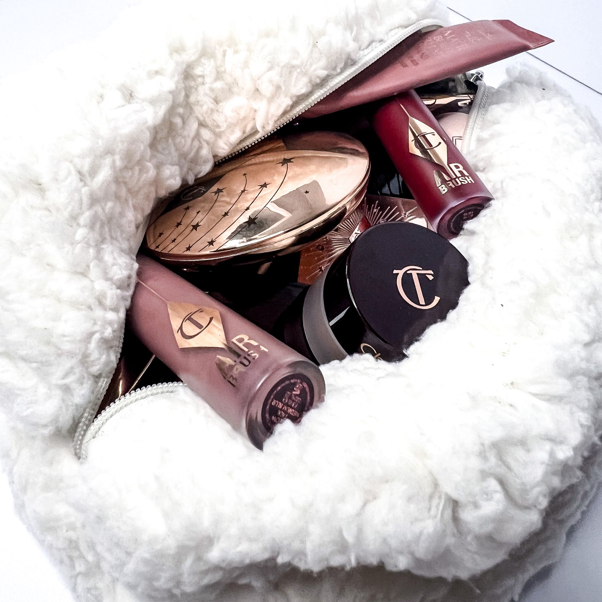 Charlotte Tilbury Makeup Bag - Beauty content by Elevate UGC