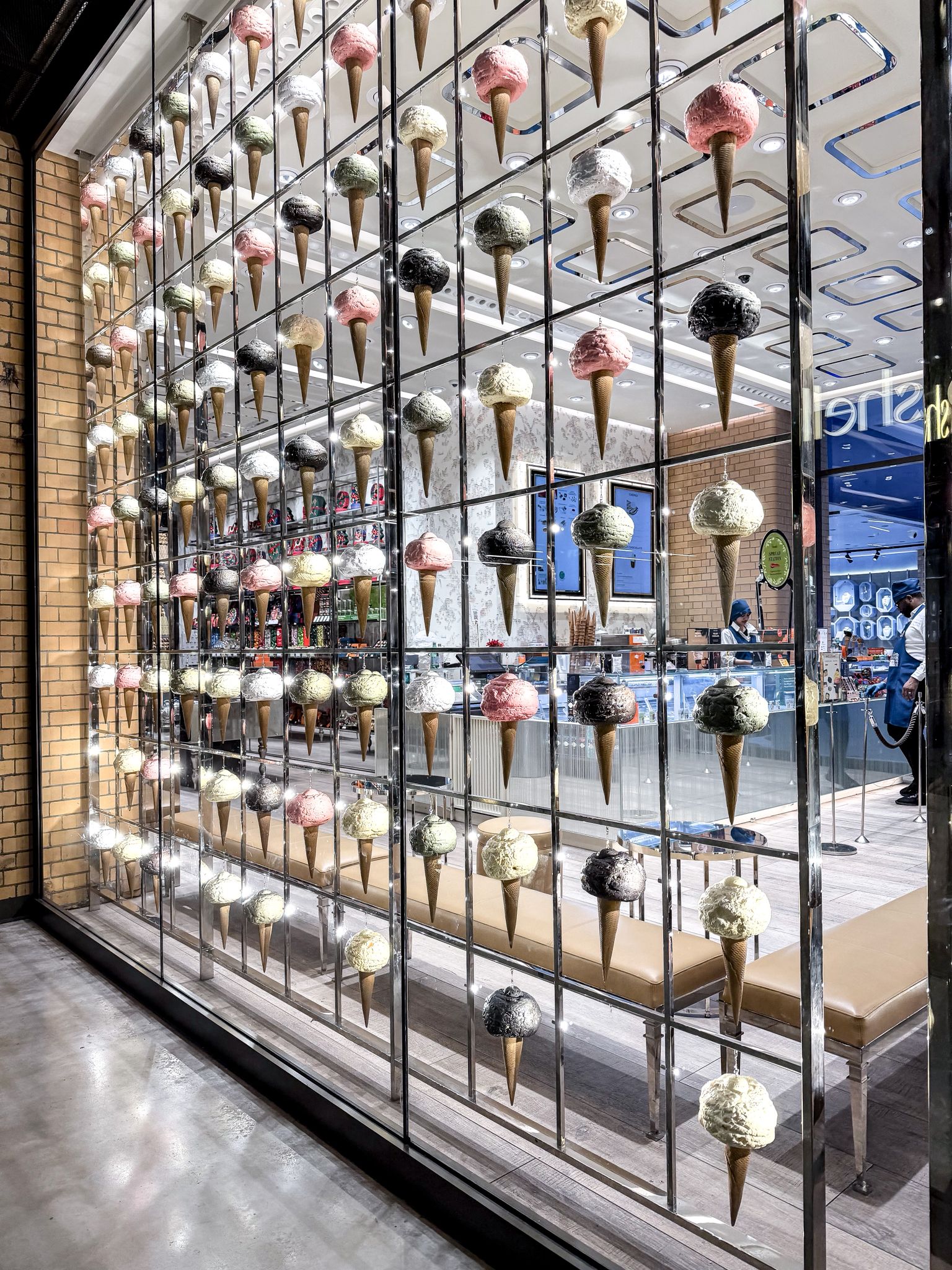 Ice Cream Cone Art Installation - Lifestyle content by Elevate UGC