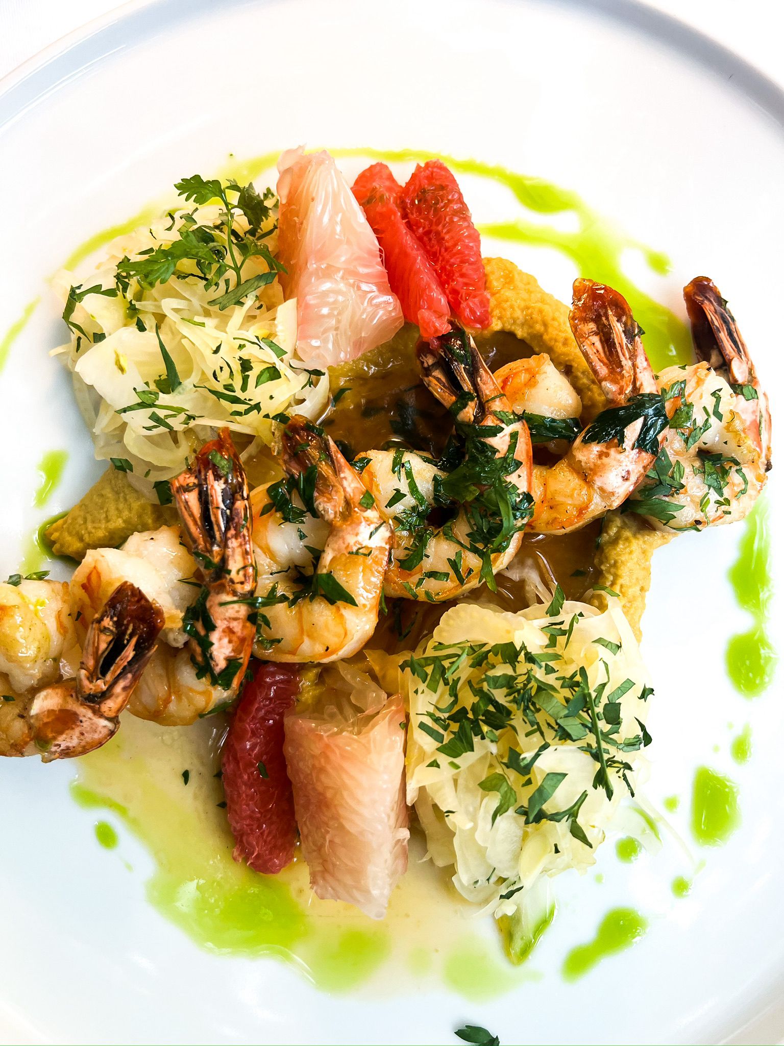 Herb Shrimp & Citrus Platter - Food content by Elevate UGC