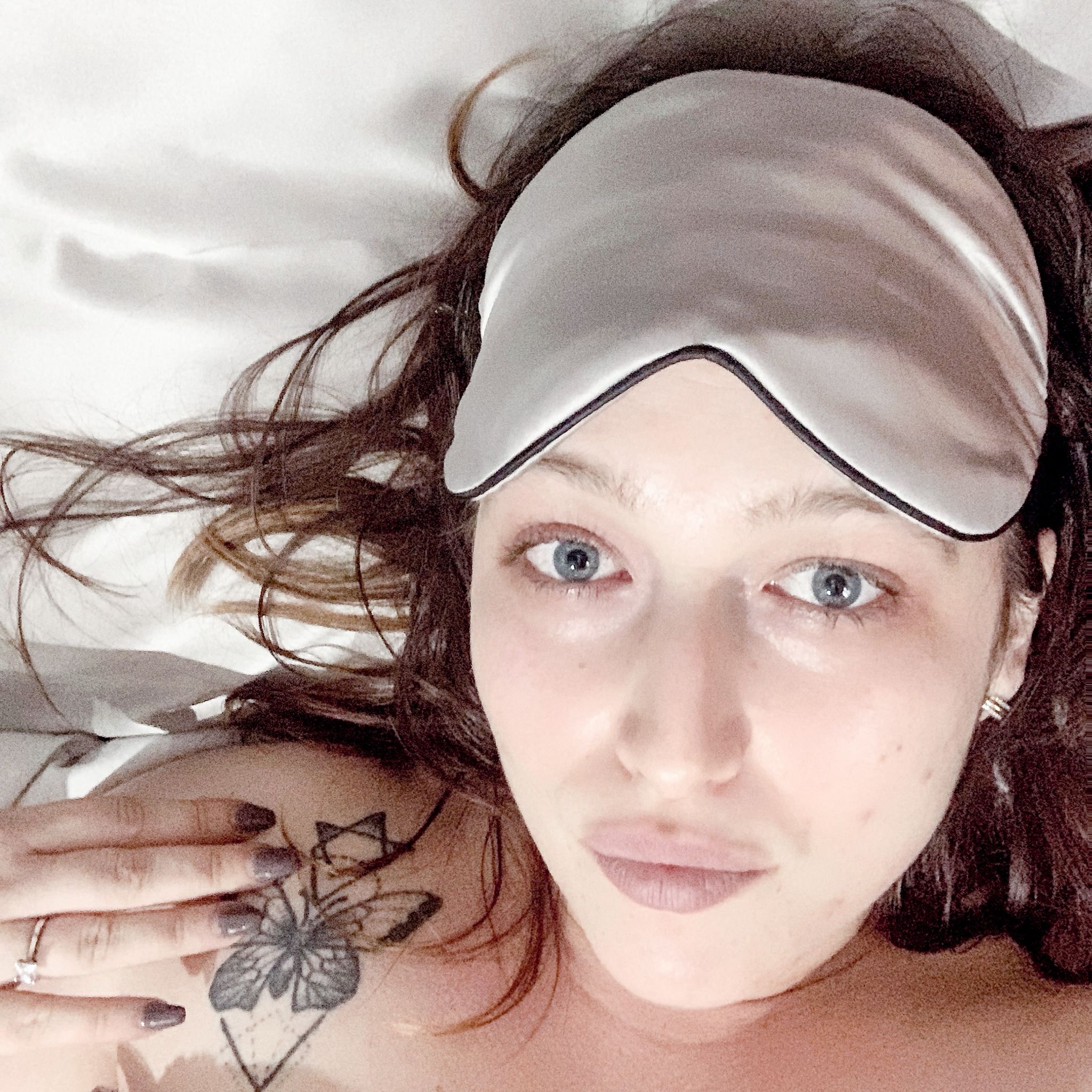 Silk Sleep Mask Beauty Rest - Beauty content by Elevate UGC