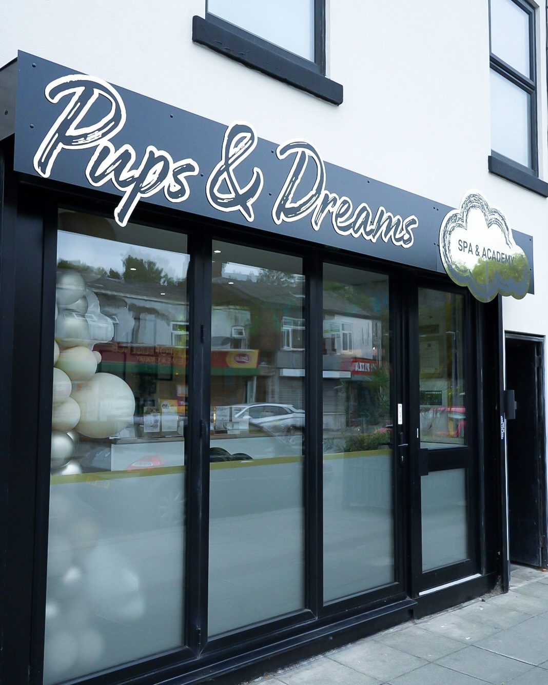 Pups & Dreams Spa & Academy storefront