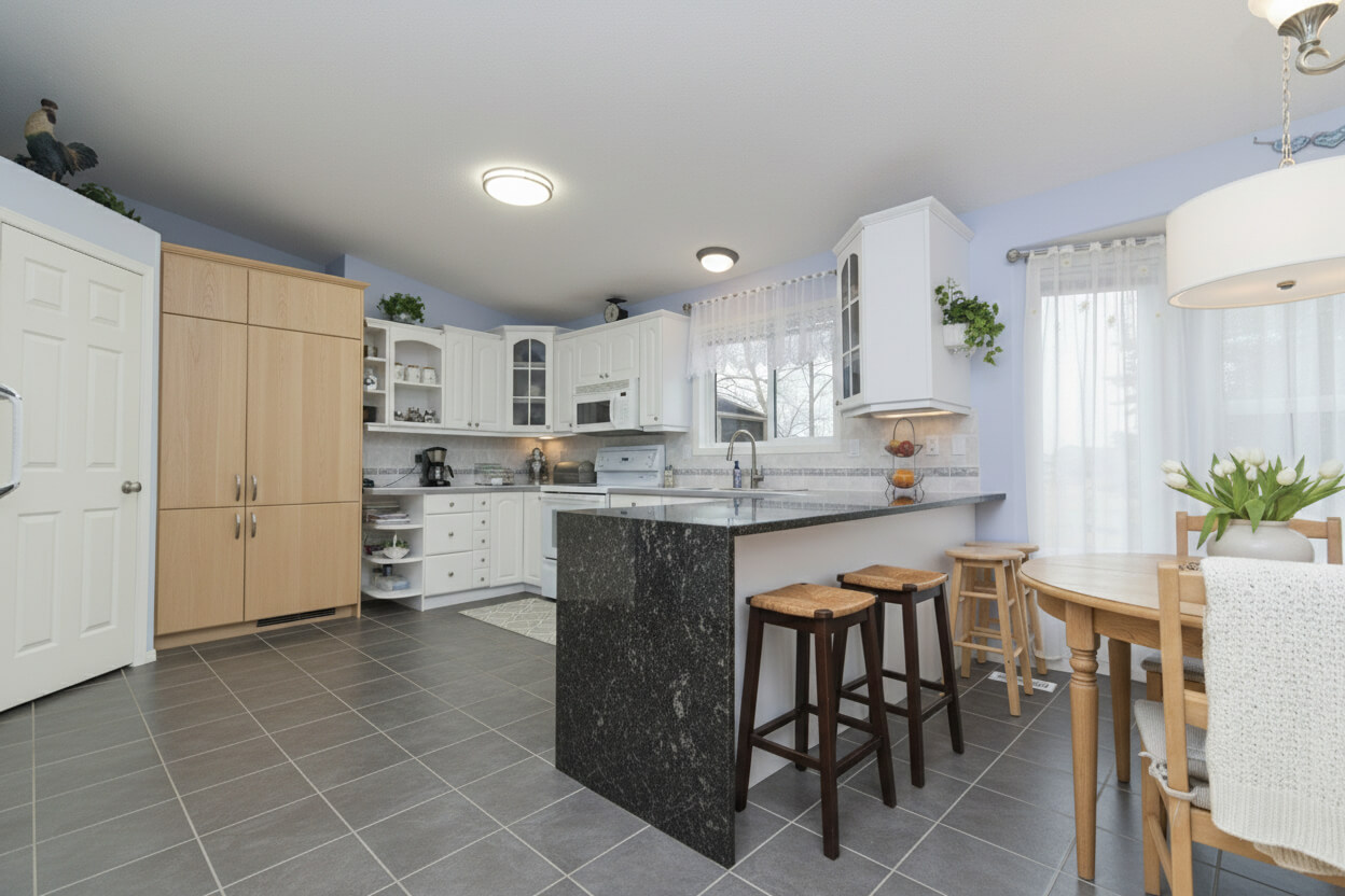 Cocina reformada en Madrid