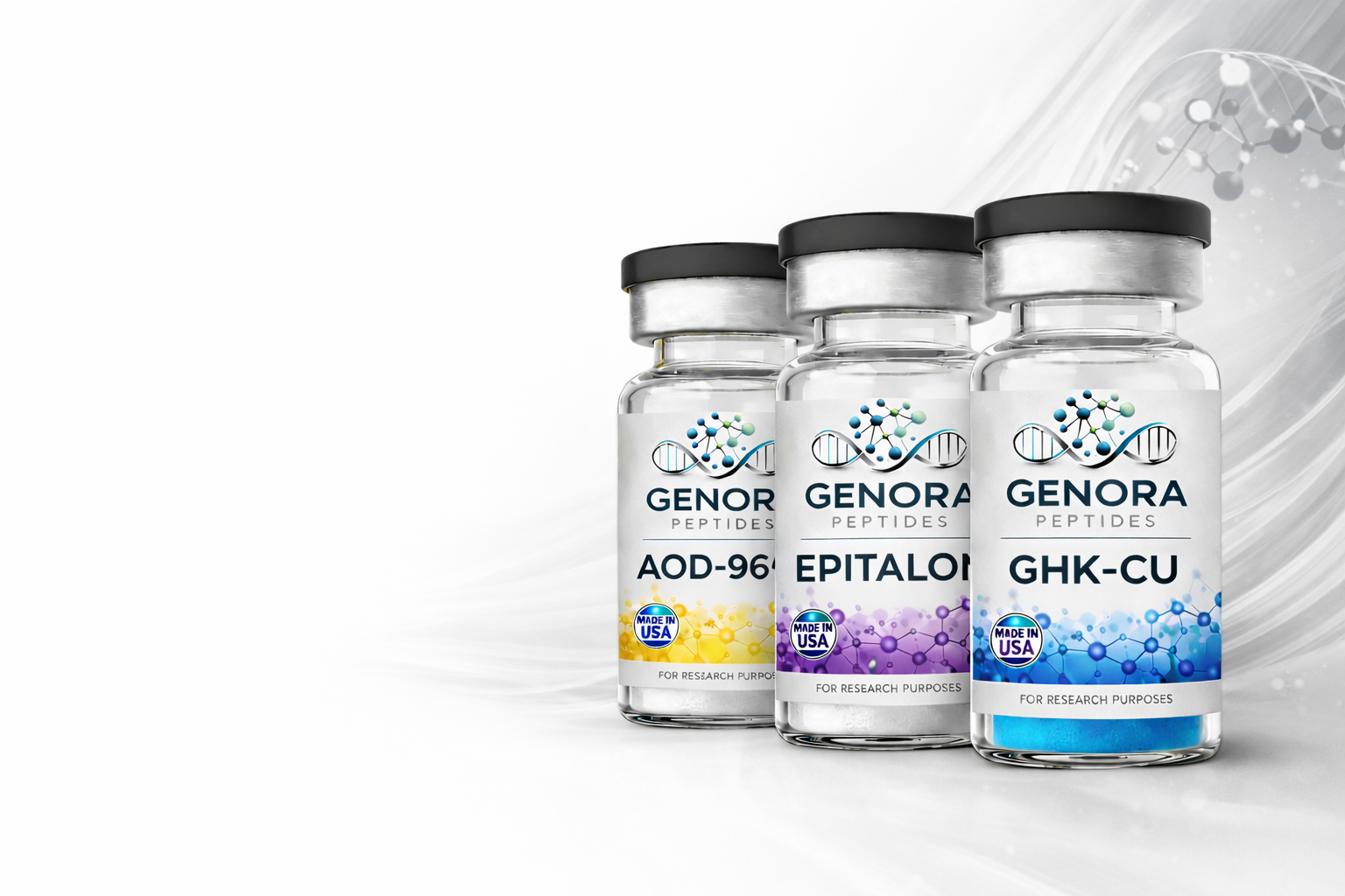 Genora Peptides Research Vials