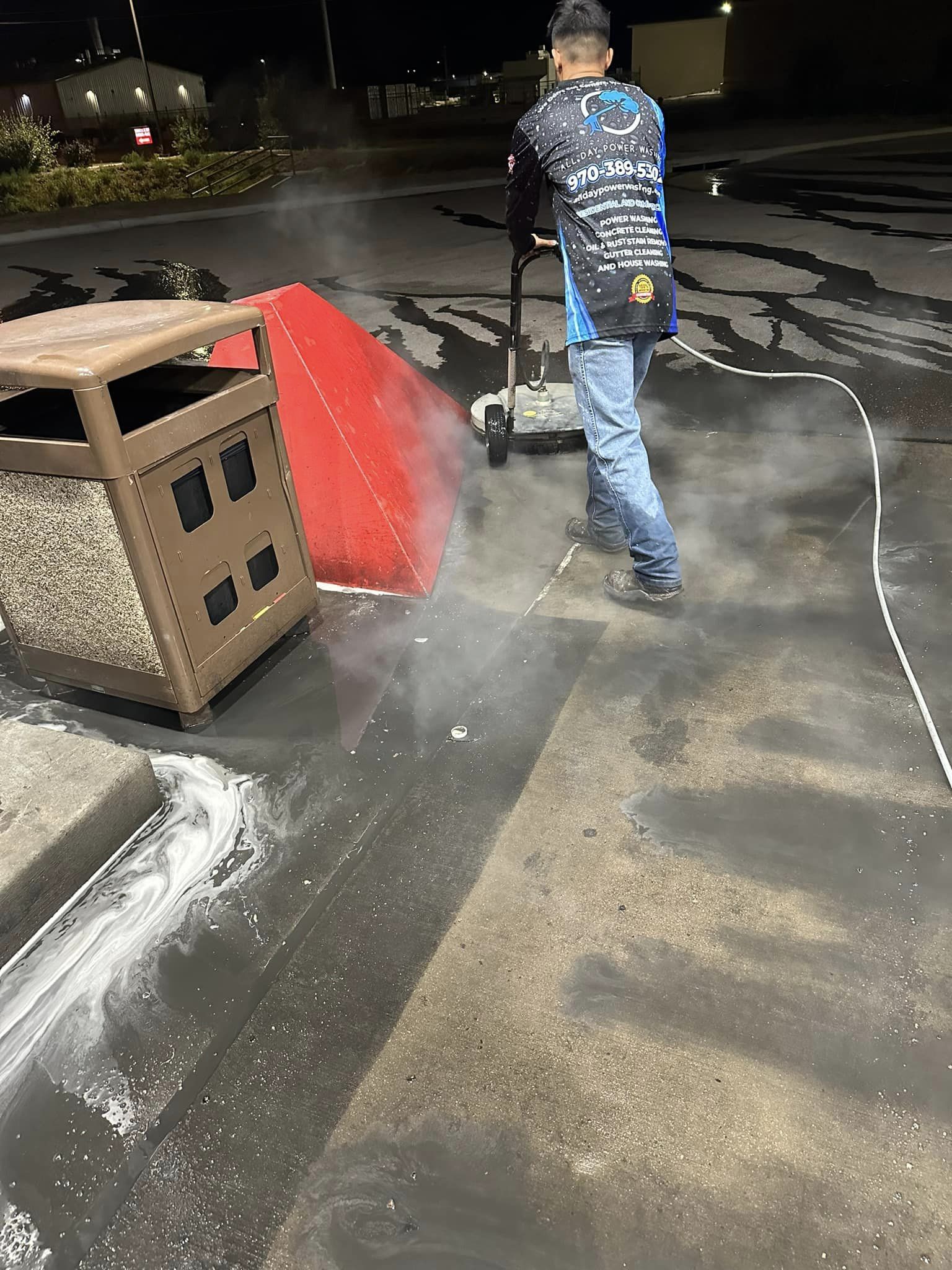 Concrete & Trash Pads