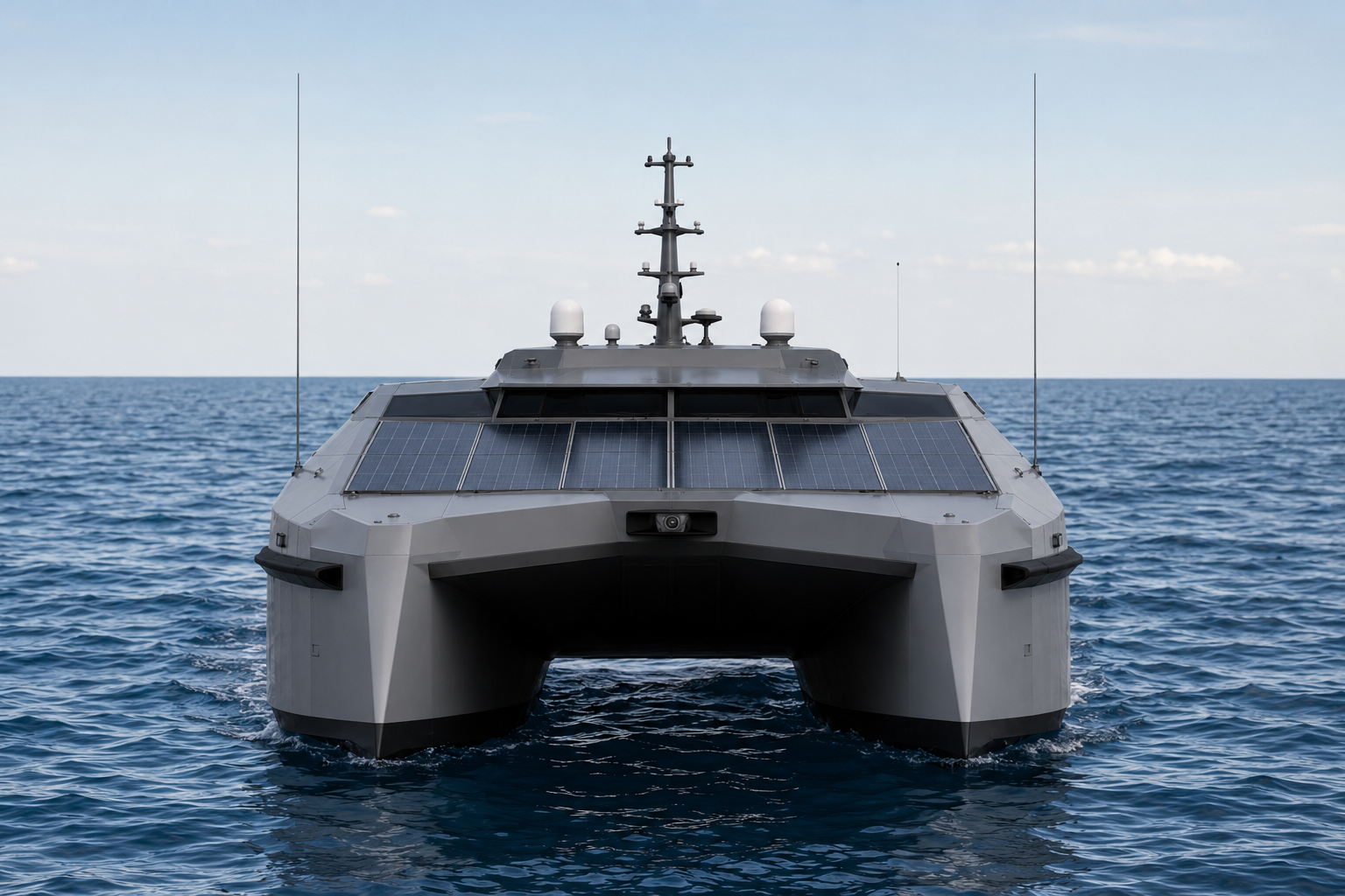 Wave-Piercing Hull