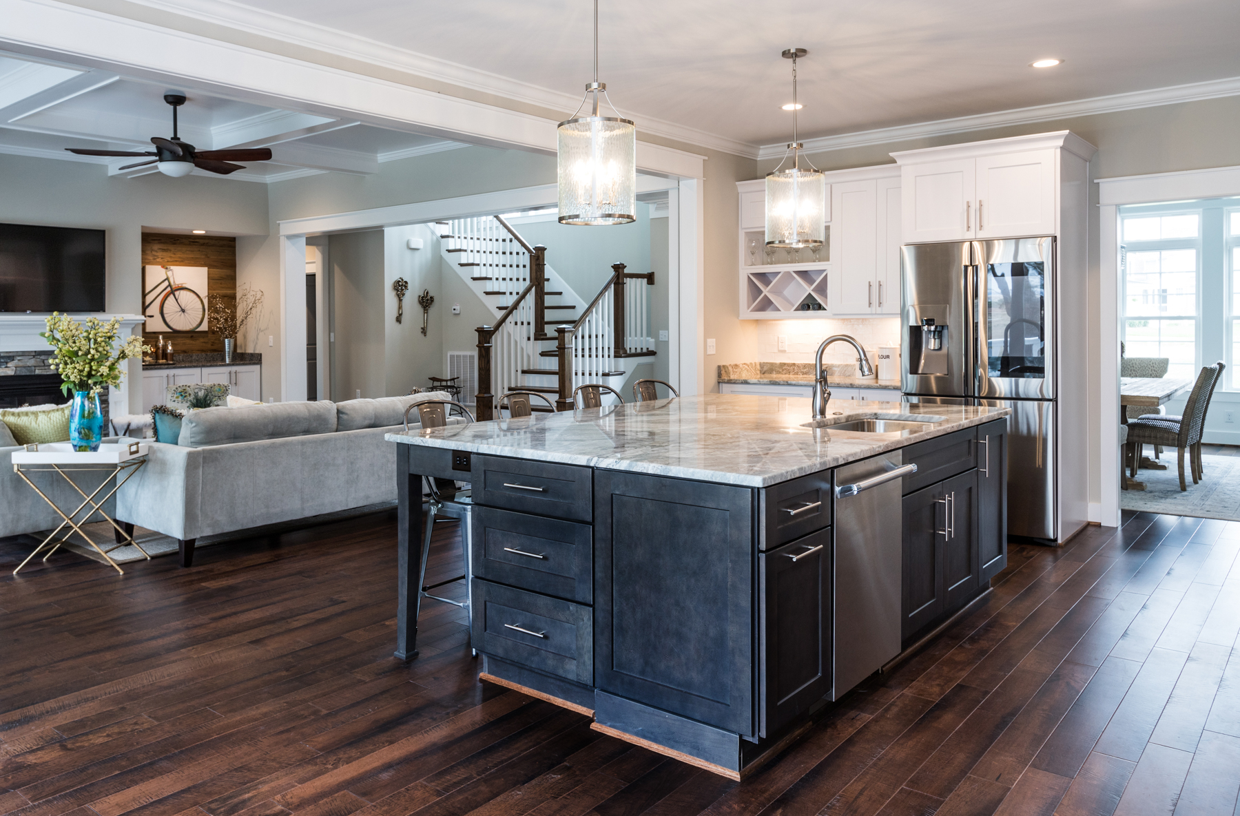 Modern kitchen interior