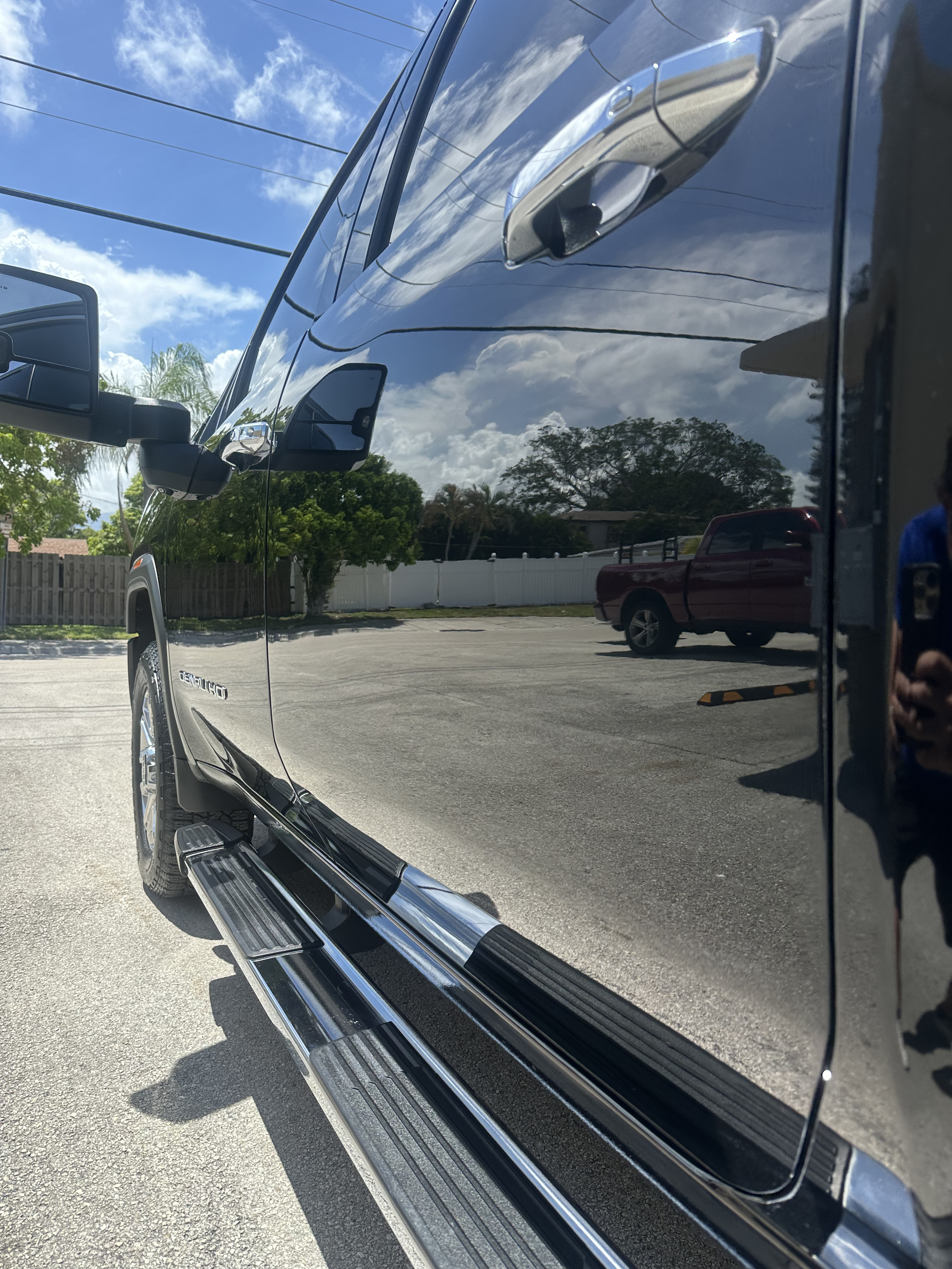 Black Mercedes GLS Detailing