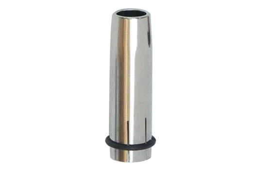 GM Premium Chrome MIG Nozzle Tapered Medium Bore 1/2" with O-Ring