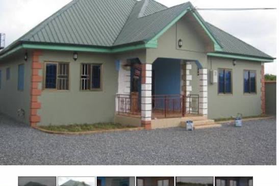 Newly Built 4-Bedroom House — Asokwa
