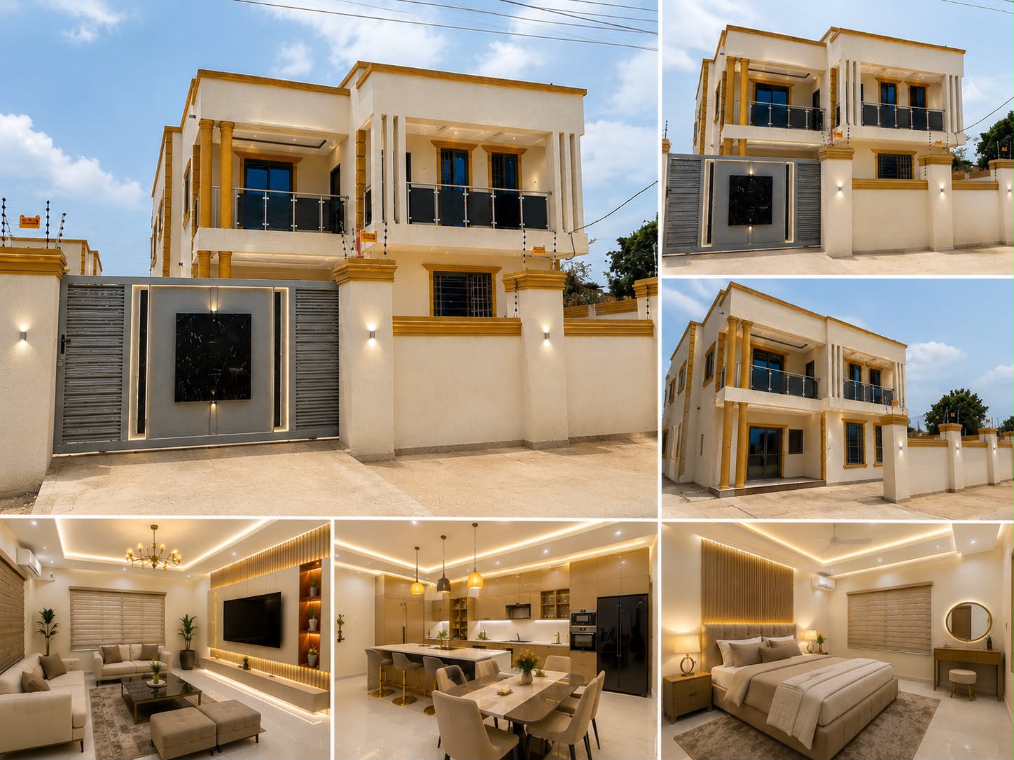 Newly Built Luxury Villa — Gold Pillars 4