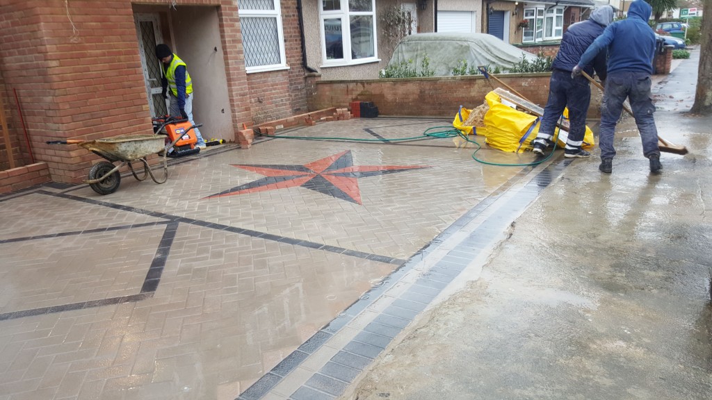 Ealing Block-Paving Driveway
