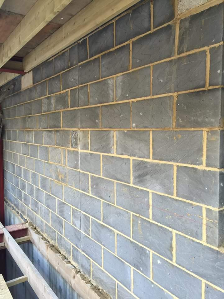 Hampstead New Build — Cavity Wall Blockwork