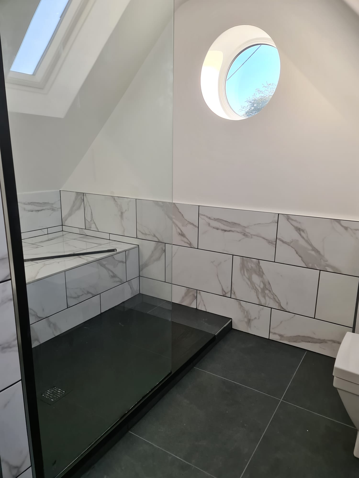 Richmond Loft Ensuite — Walk-In Shower