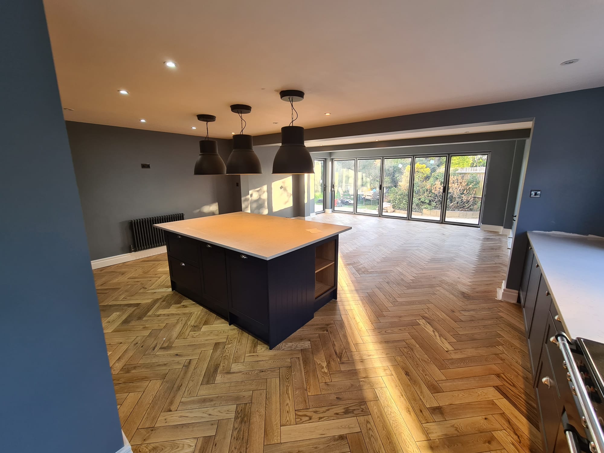 Richmond Kitchen Extension — Bifold View to Garden