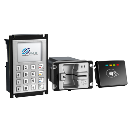PAX IM Series outdoor EMV fuel pump card reader with chip and contactless NFC