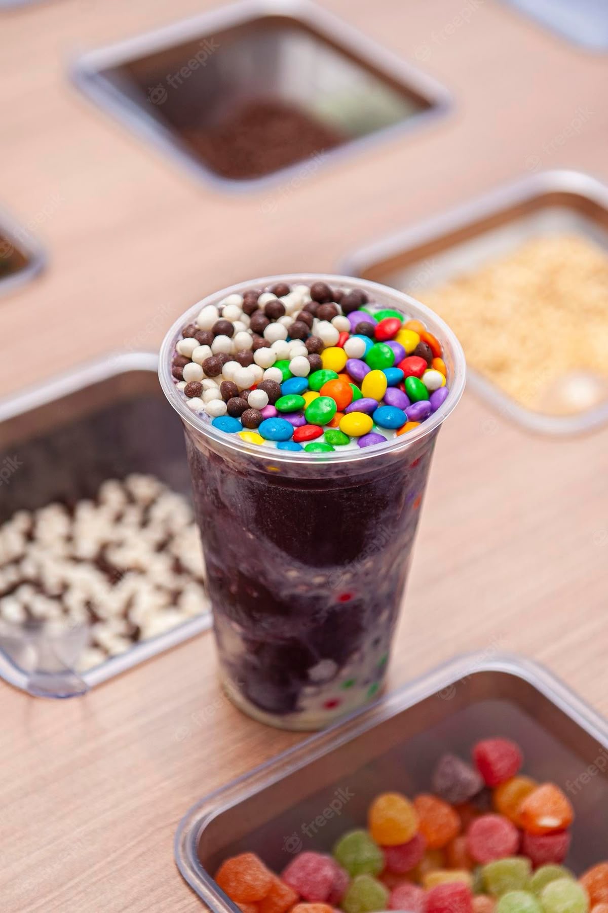 Açaí com Frutas