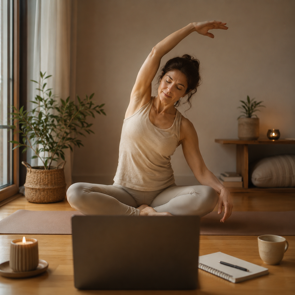 Sesiones online de yoga oncológico para Colombia