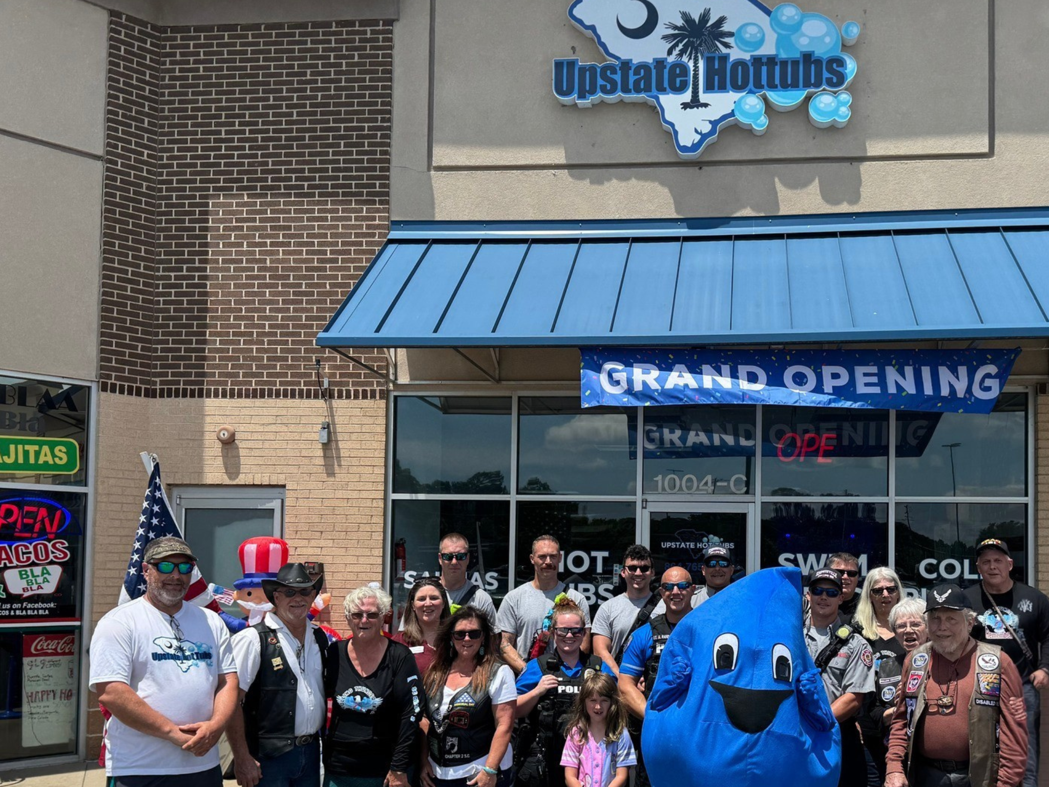 Upstate Hot Tubs Grand Opening