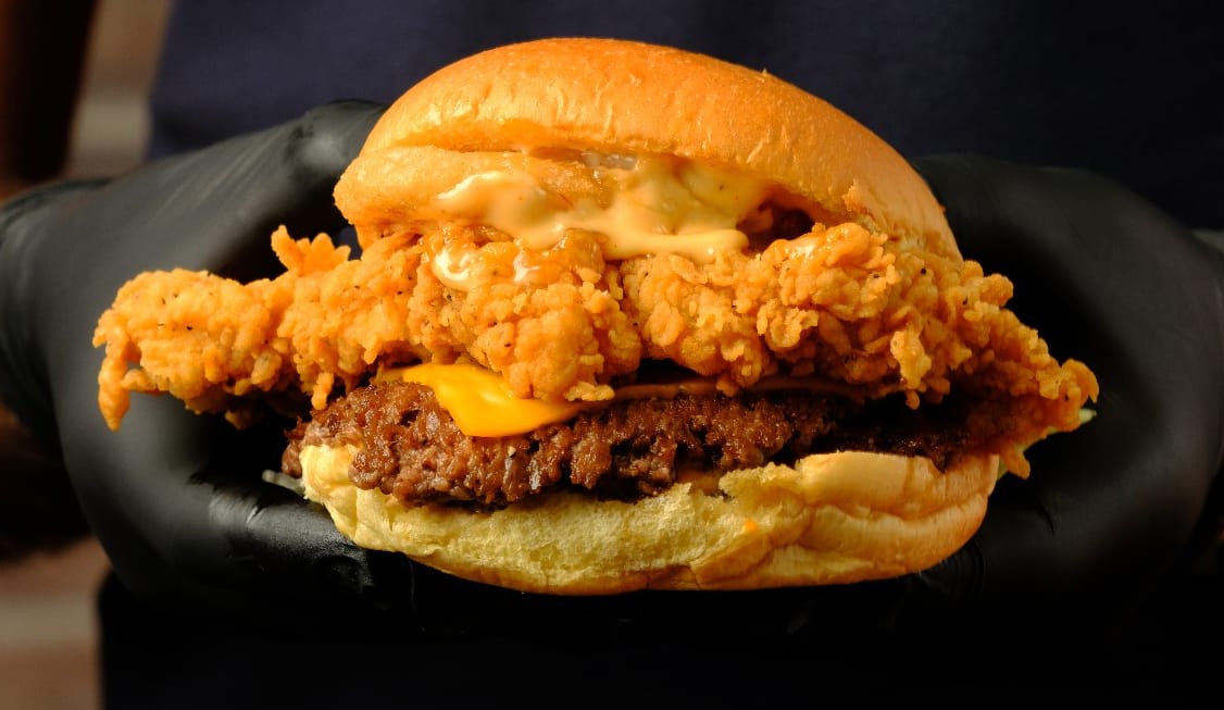 Meat Stack burger