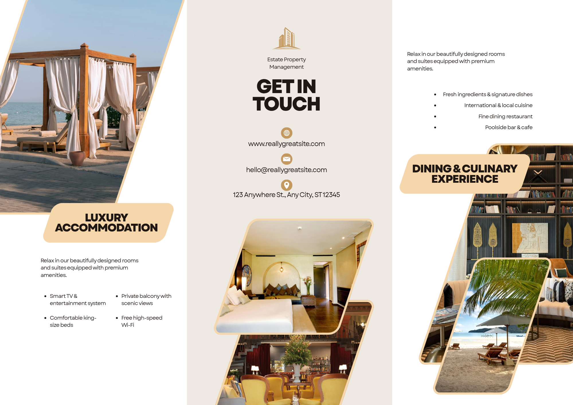 Rimberio Hotel — Trifold (Inner)