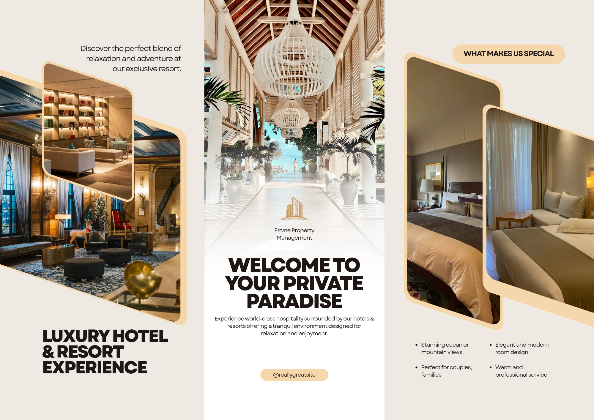 Rimberio Hotel — Trifold (Outer)