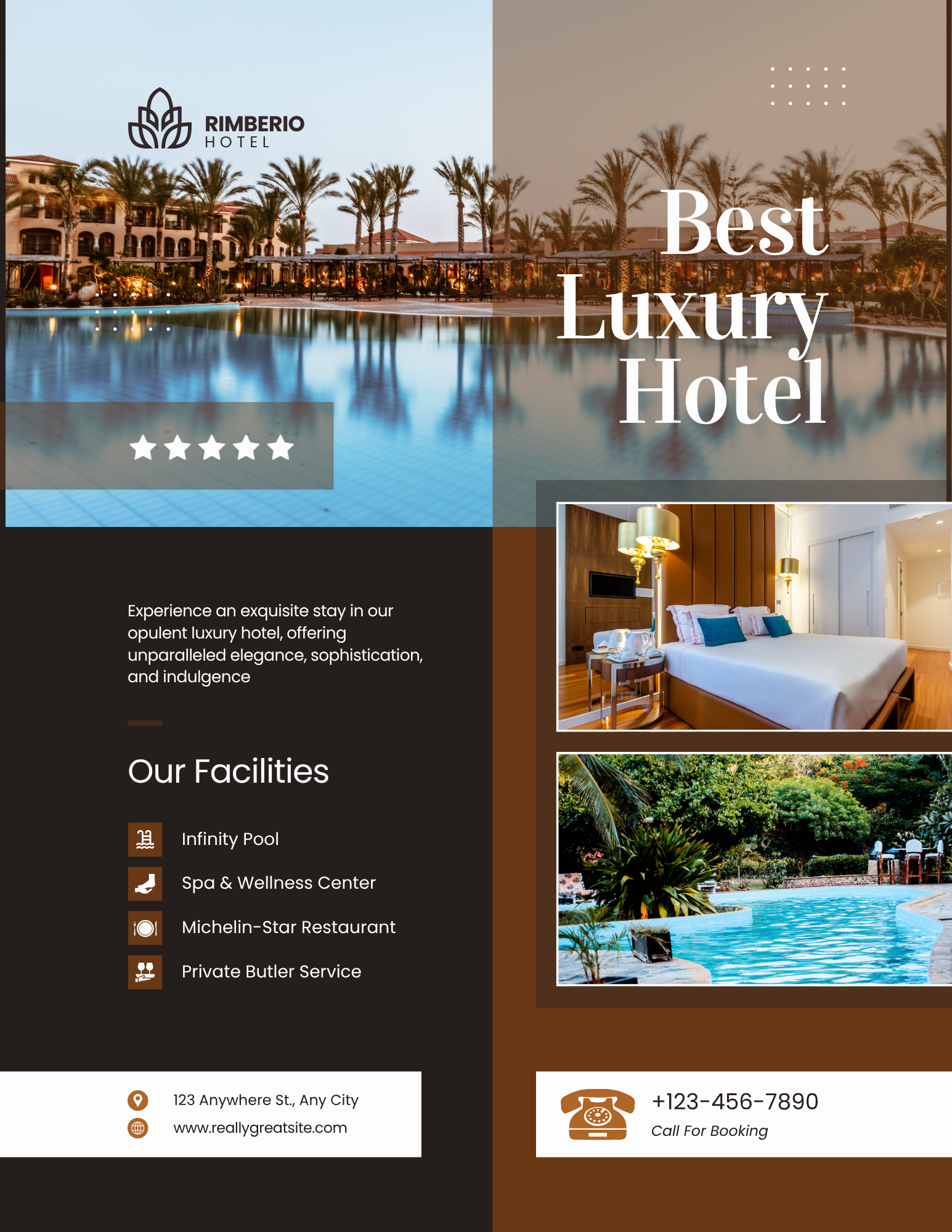 Rimberio Hotel — Promo Flyer