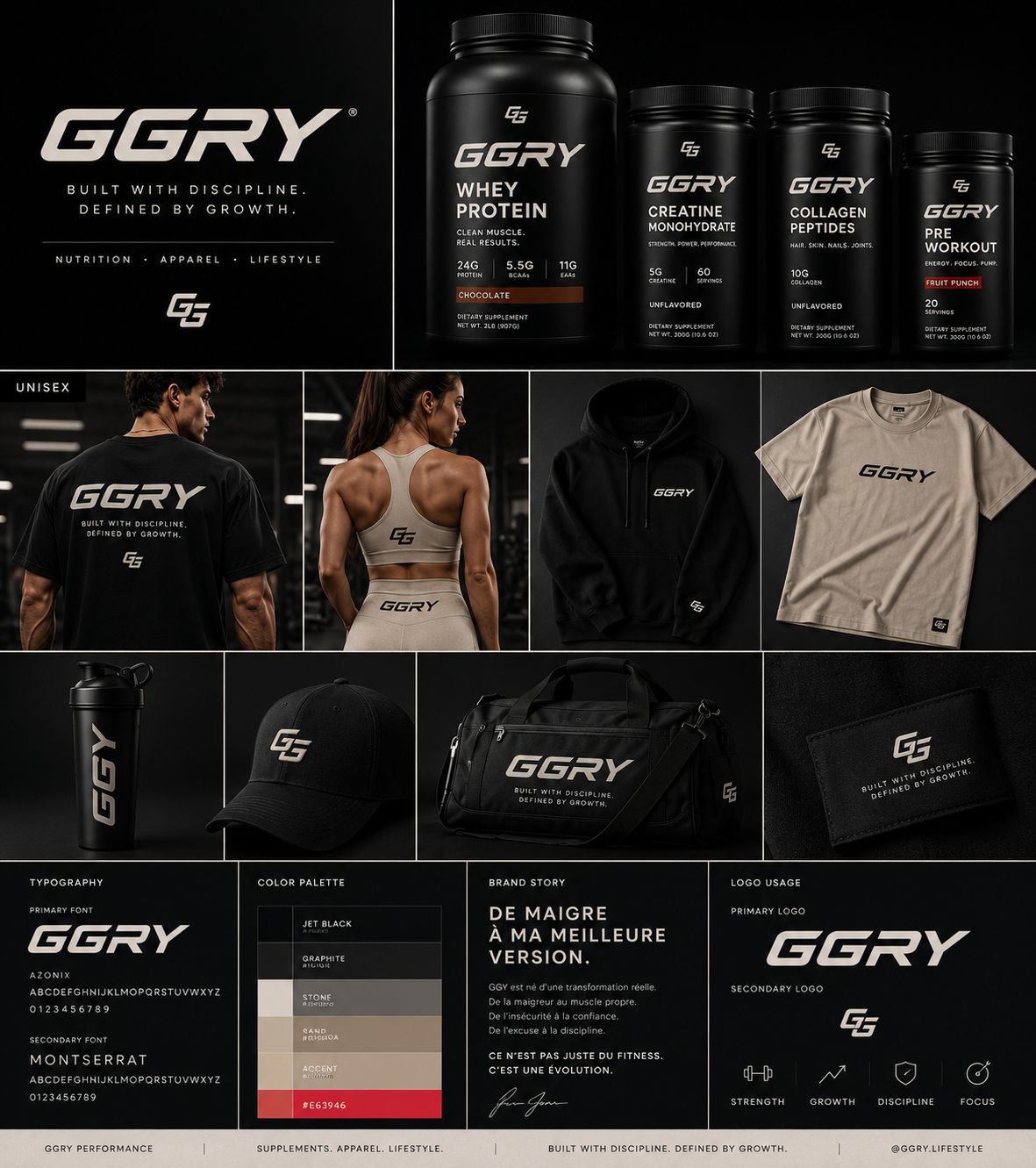 GGRY brand moodboard
