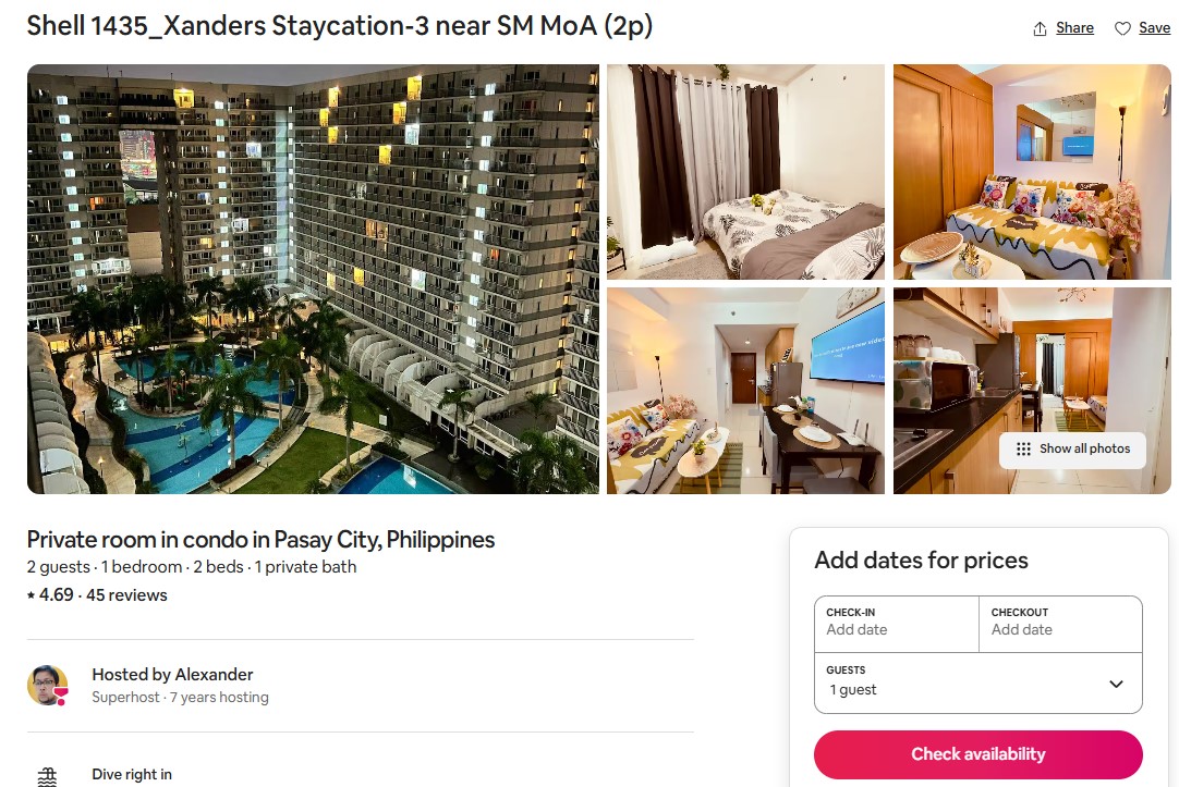 Shell 1435 — high-floor views and cozy interiors