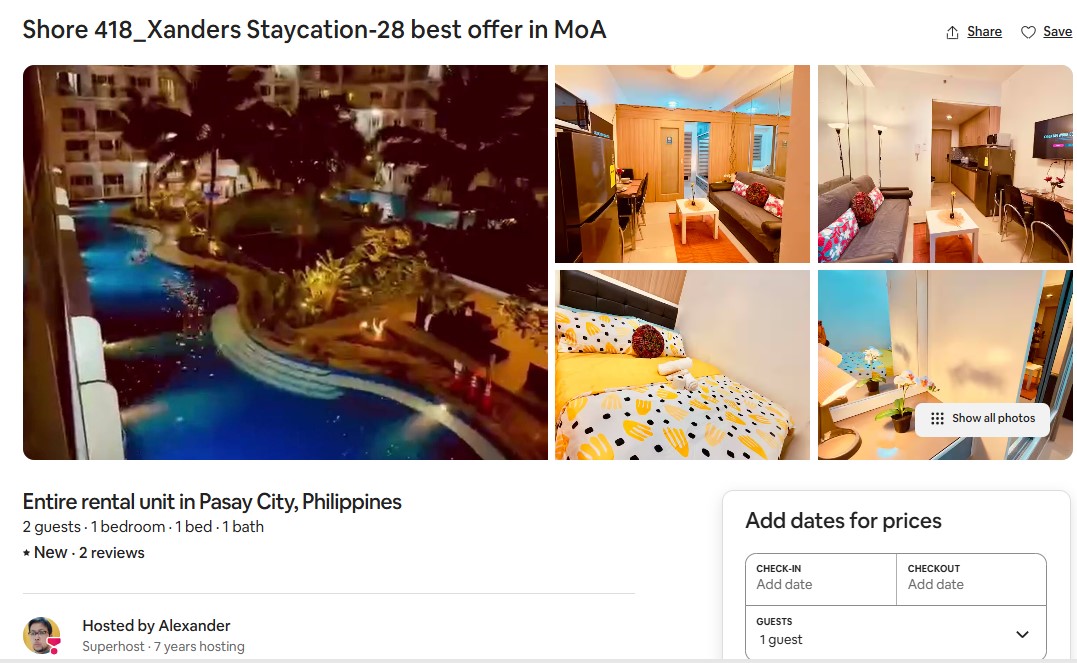 Shore 418 — Xanders Staycation 28, MoA's best offer