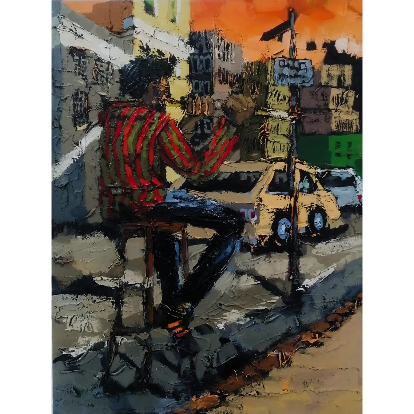 African Stories long-form editorial photograph of a contemporary artwork