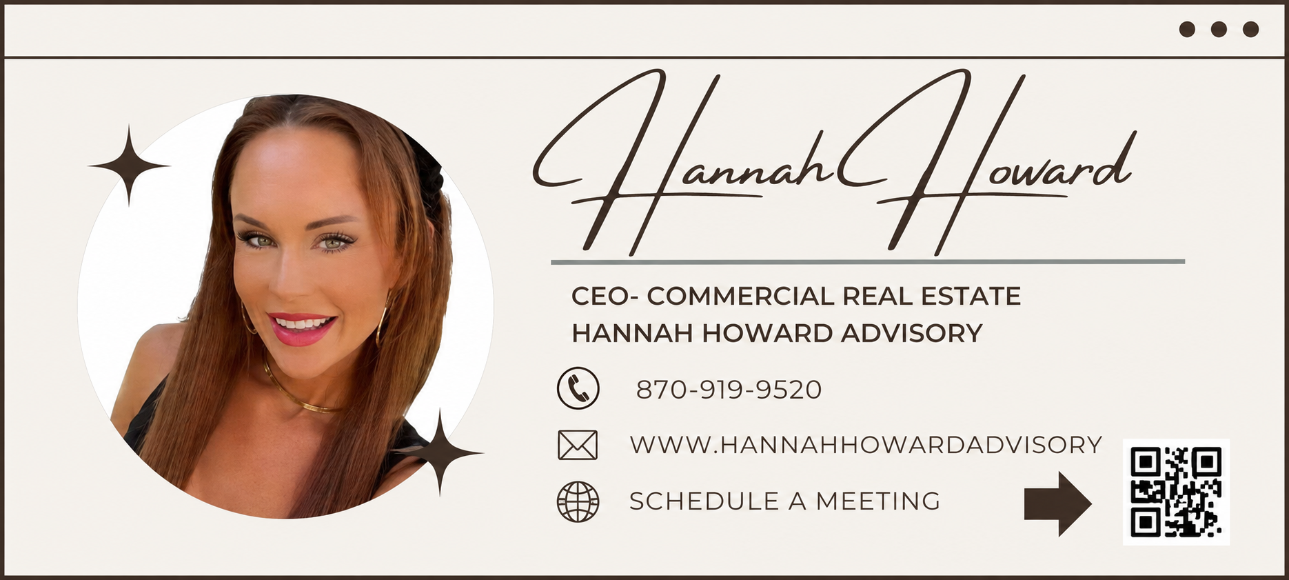 Hannah Howard — CEO, Commercial Real Estate, Hannah Howard Advisory