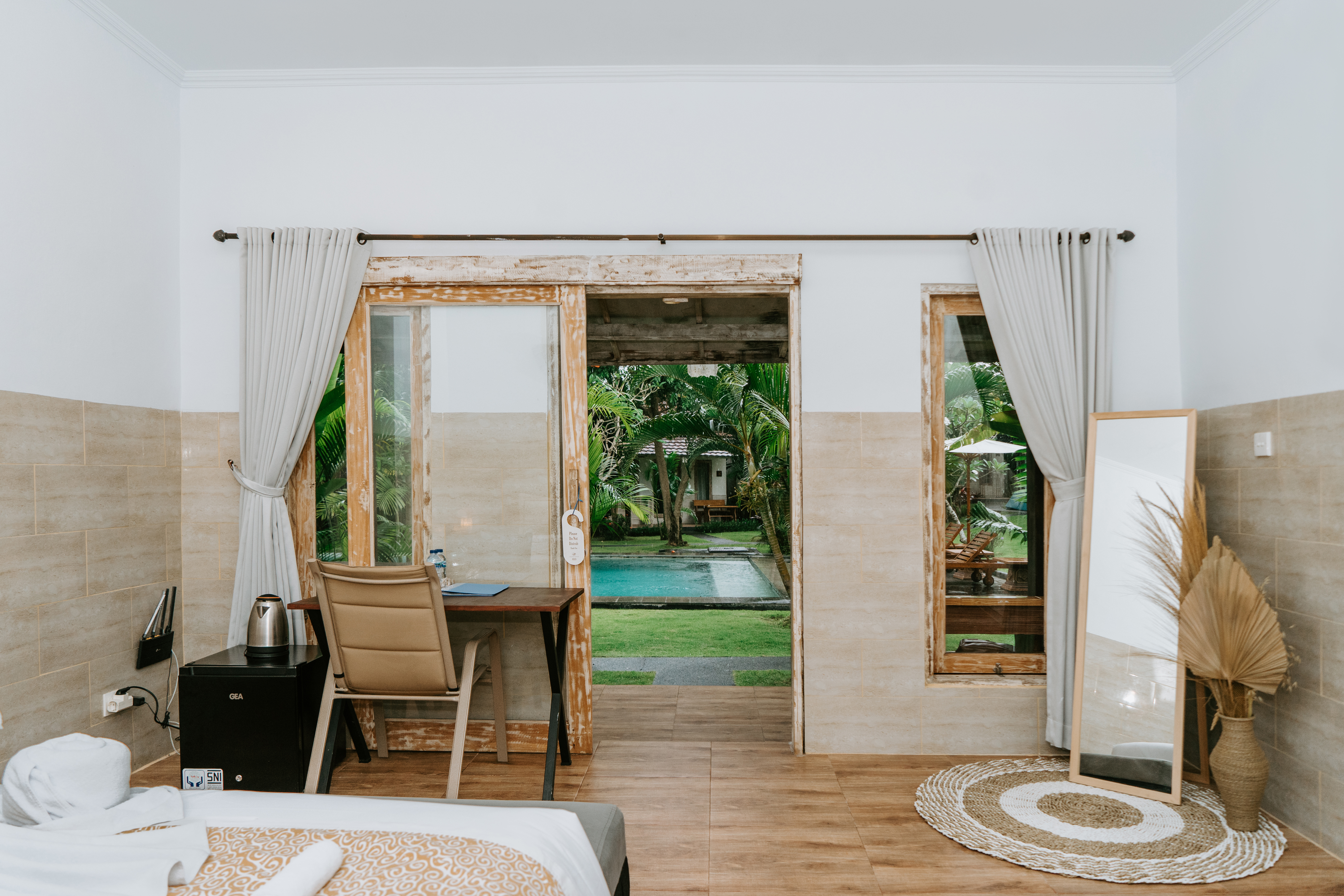 Boutique guest room
