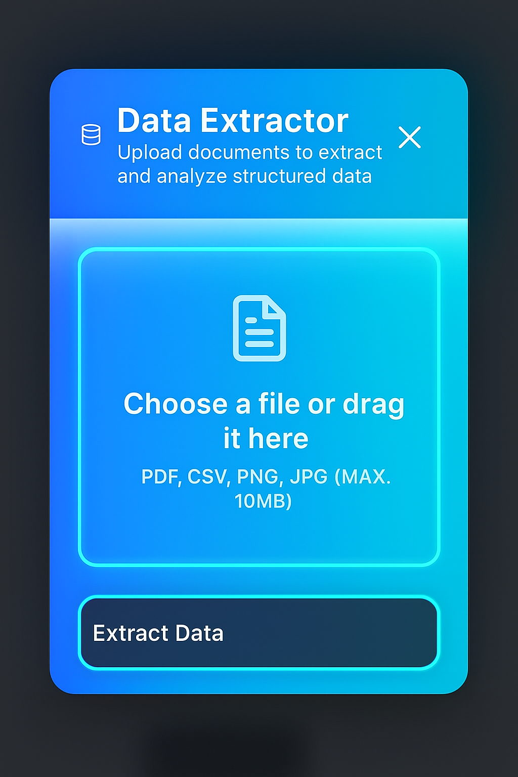 Extract data from documents