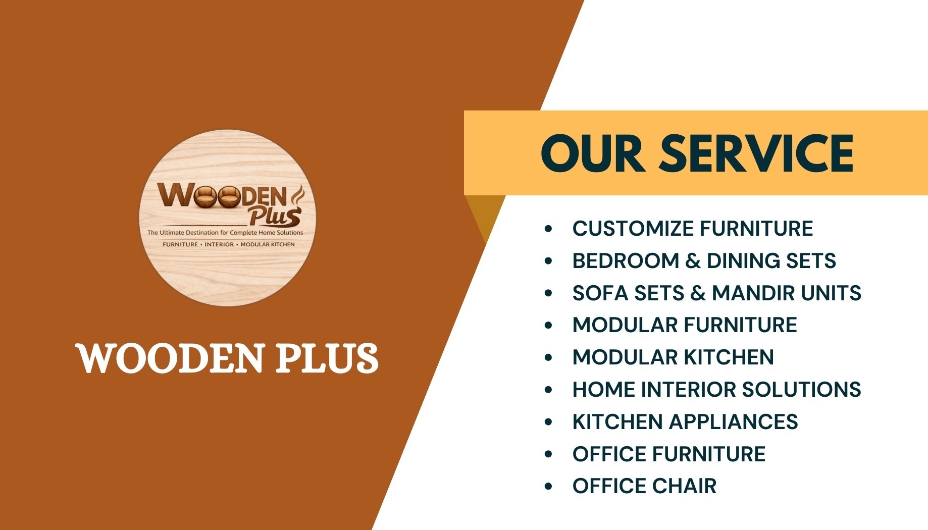 Wooden Plus — Front
